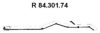 EBERSP?CHER 84.301.74 Exhaust Pipe
